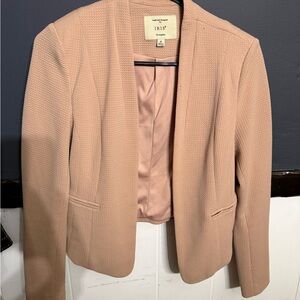 Iris Women's Cream Textured Blazer